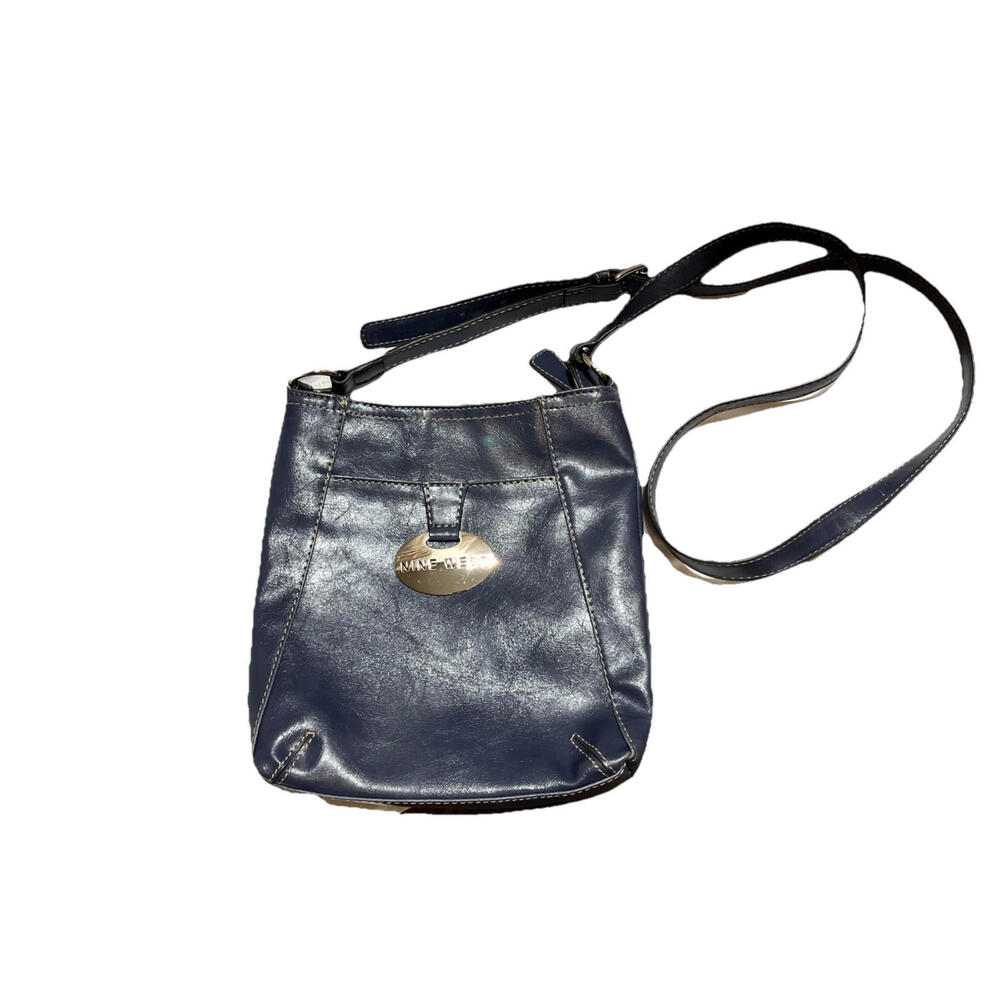 Vintage 90s Cross Body Messenger Nine West Purse- Grab And Go!